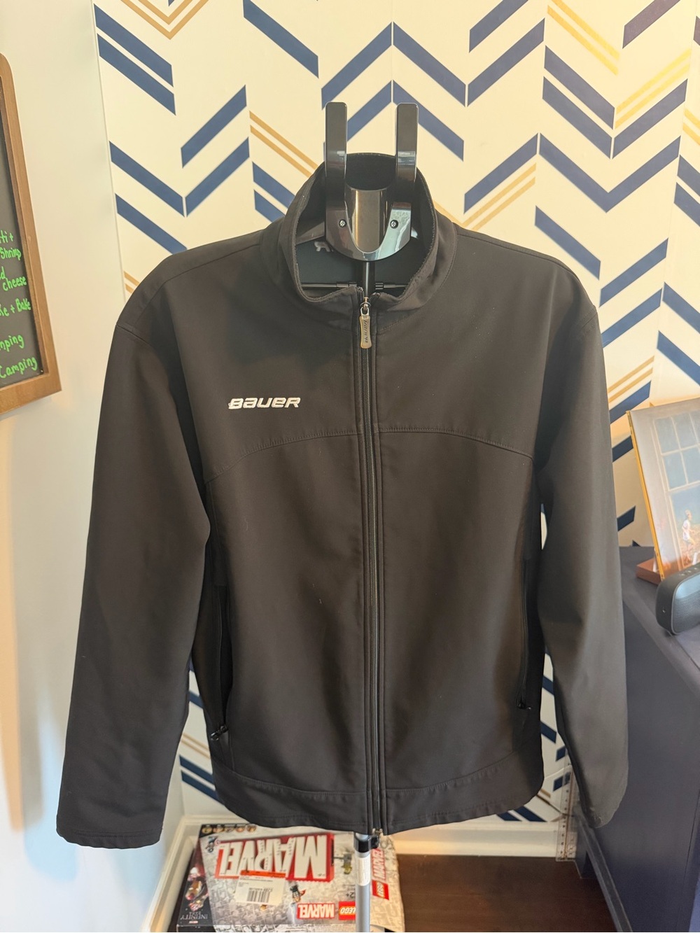 Bauer Black Lightweight Softshell Jacket